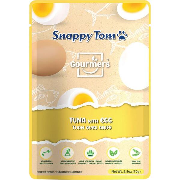 Snappy Tom - Gourmers - Tuna with Egg - 2.5oz