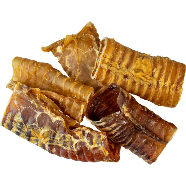 Asado - Dog Treats - Beef Trachea Pieces - 1LB