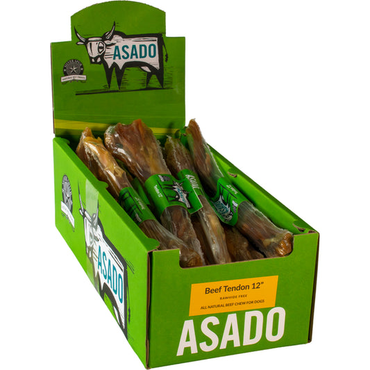 Asado - Dog Chew - Beef Tendon - 12"