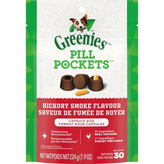 Greenies - Pill Pockets - Hickory Smoke Flavour - 224g