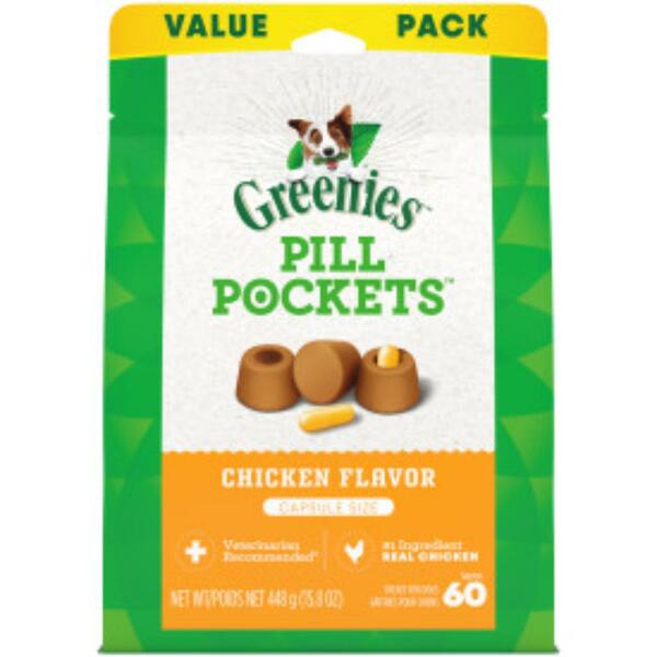 Greenies-Pill Pockets-Chicken Flavour-Value Pack