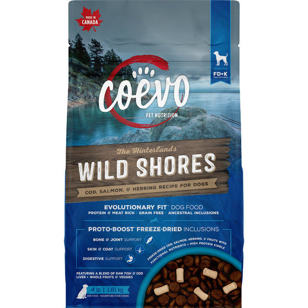 Coevo - Dog Food - Wild Shores Recipe 4LB