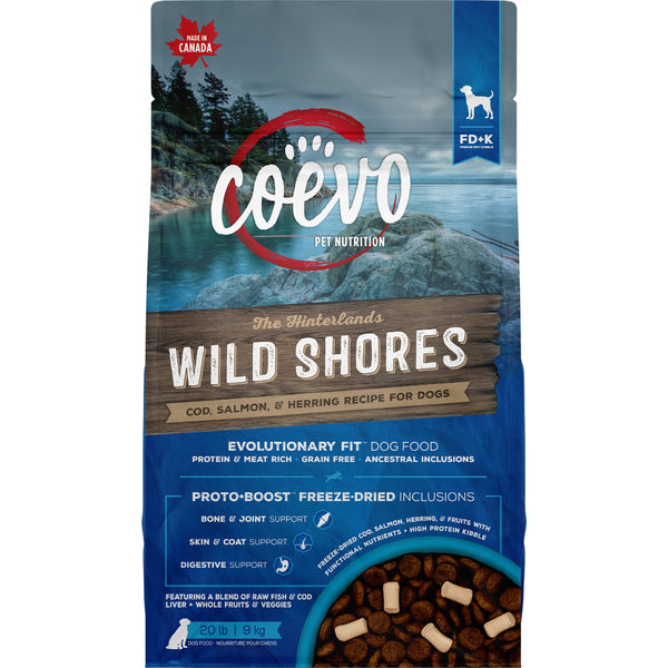 Coevo - Dog Food - Wild Shores Recipe 20LB