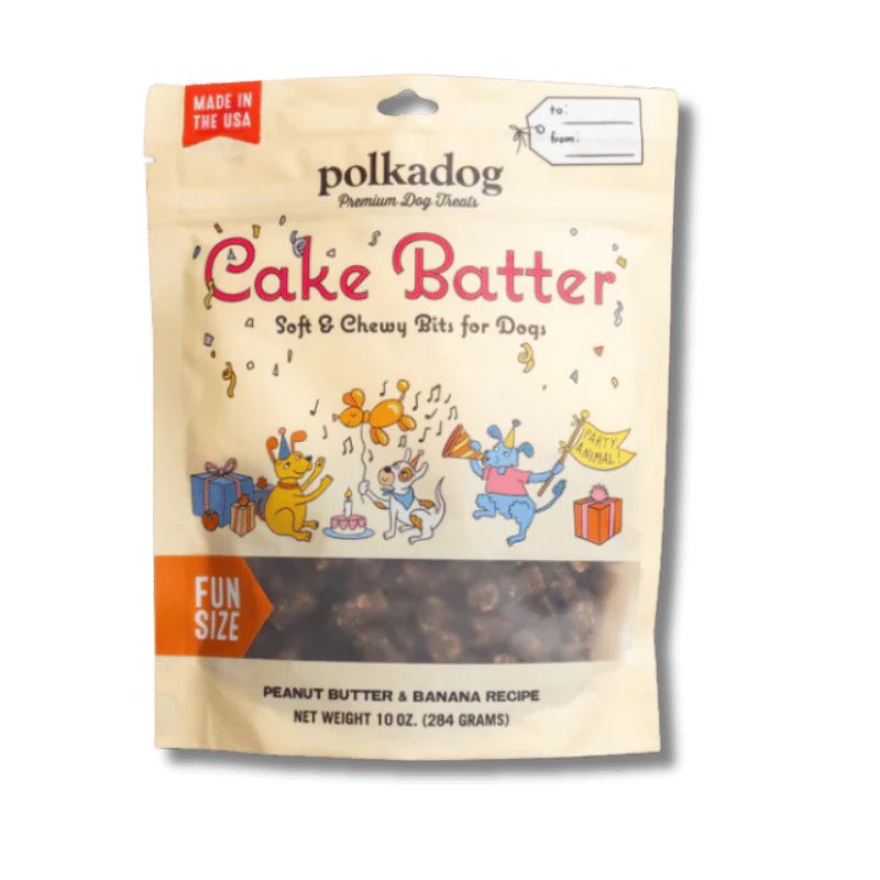 Polkadog - Cake Batter - Dog Treats - 10oz